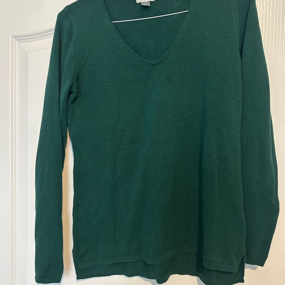 Old Navy Deep Green Long Sleeve Top